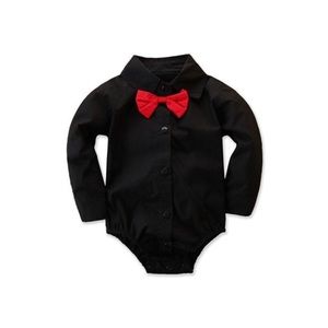 Baby boy black bodysuit